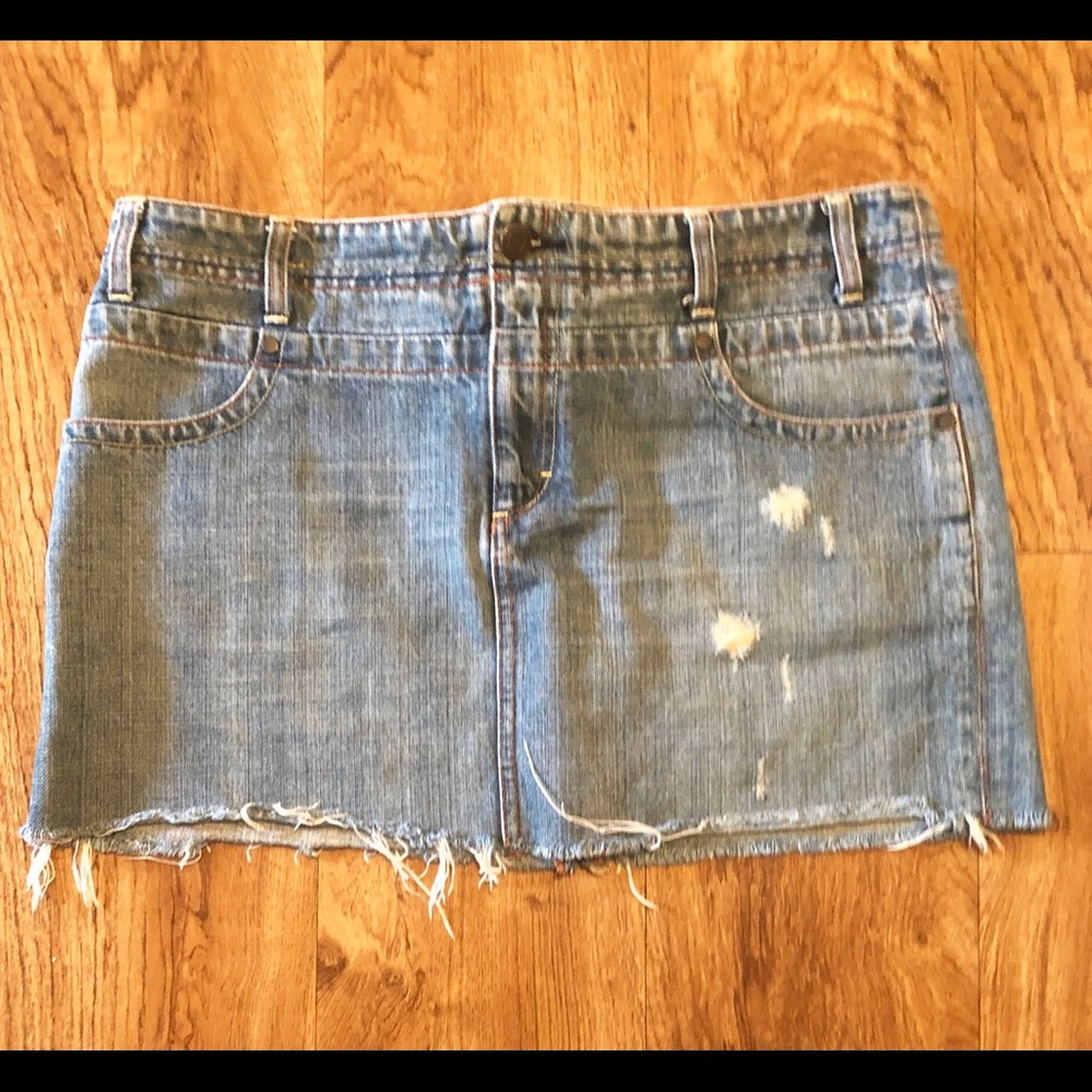 American Eagle 🦅 Jean Skirt Sz 12 - Picture 1 of 3